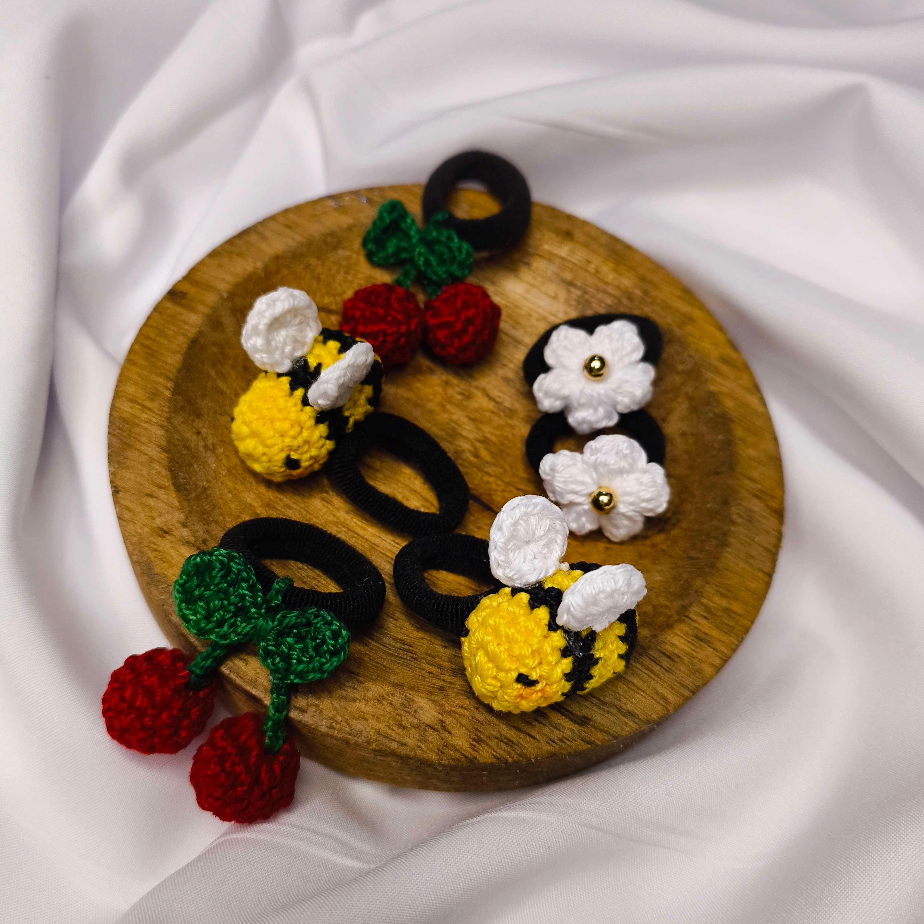 Cherry hair tie - Thumbnail 3